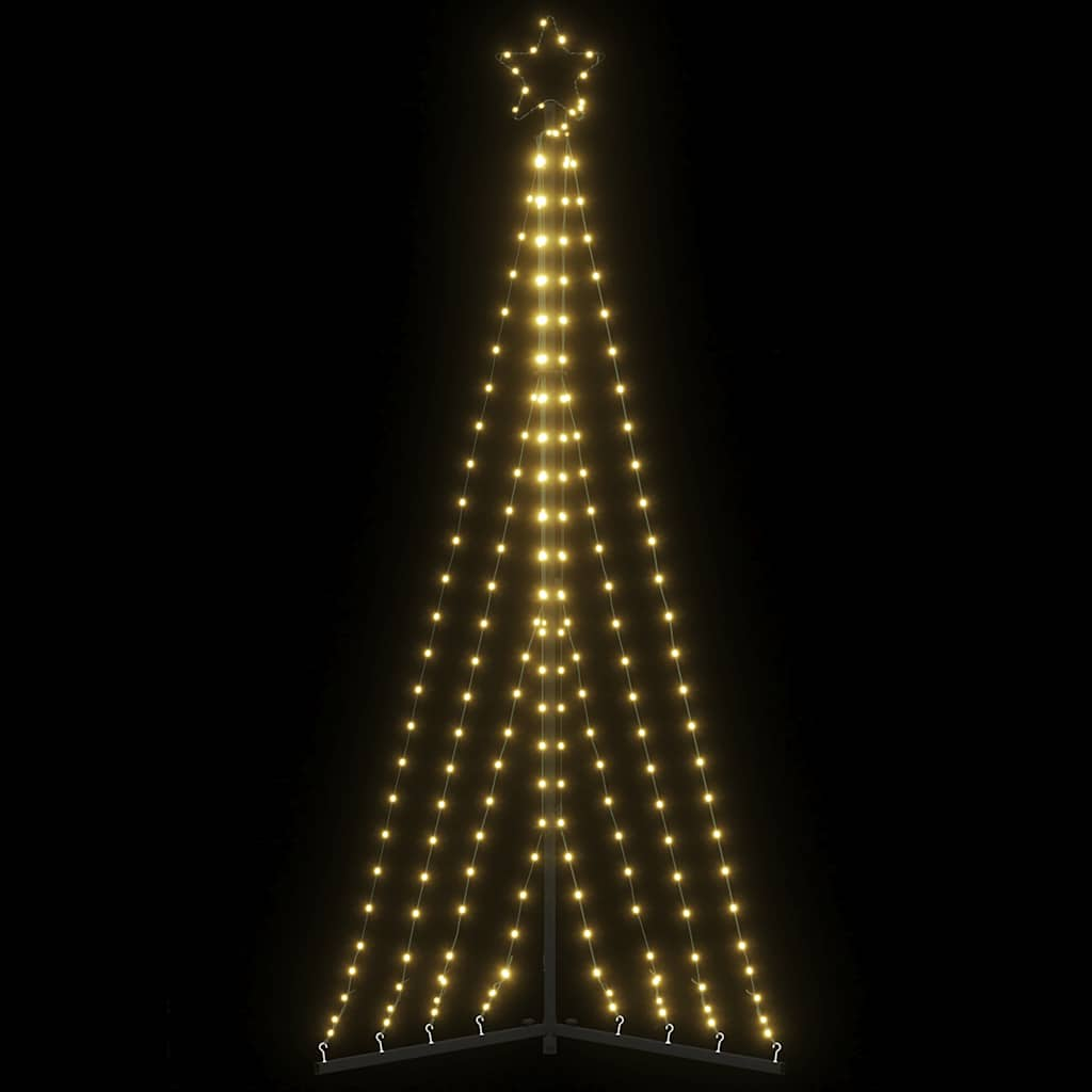 Albero di Natale a LED 339 LED Bianco Caldo 187 cm 4016428