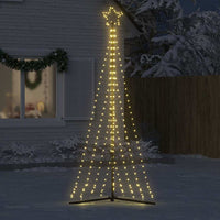 Illuminazione per Albero di Natale 447 LED Bianco Caldo 249 cm 4016432