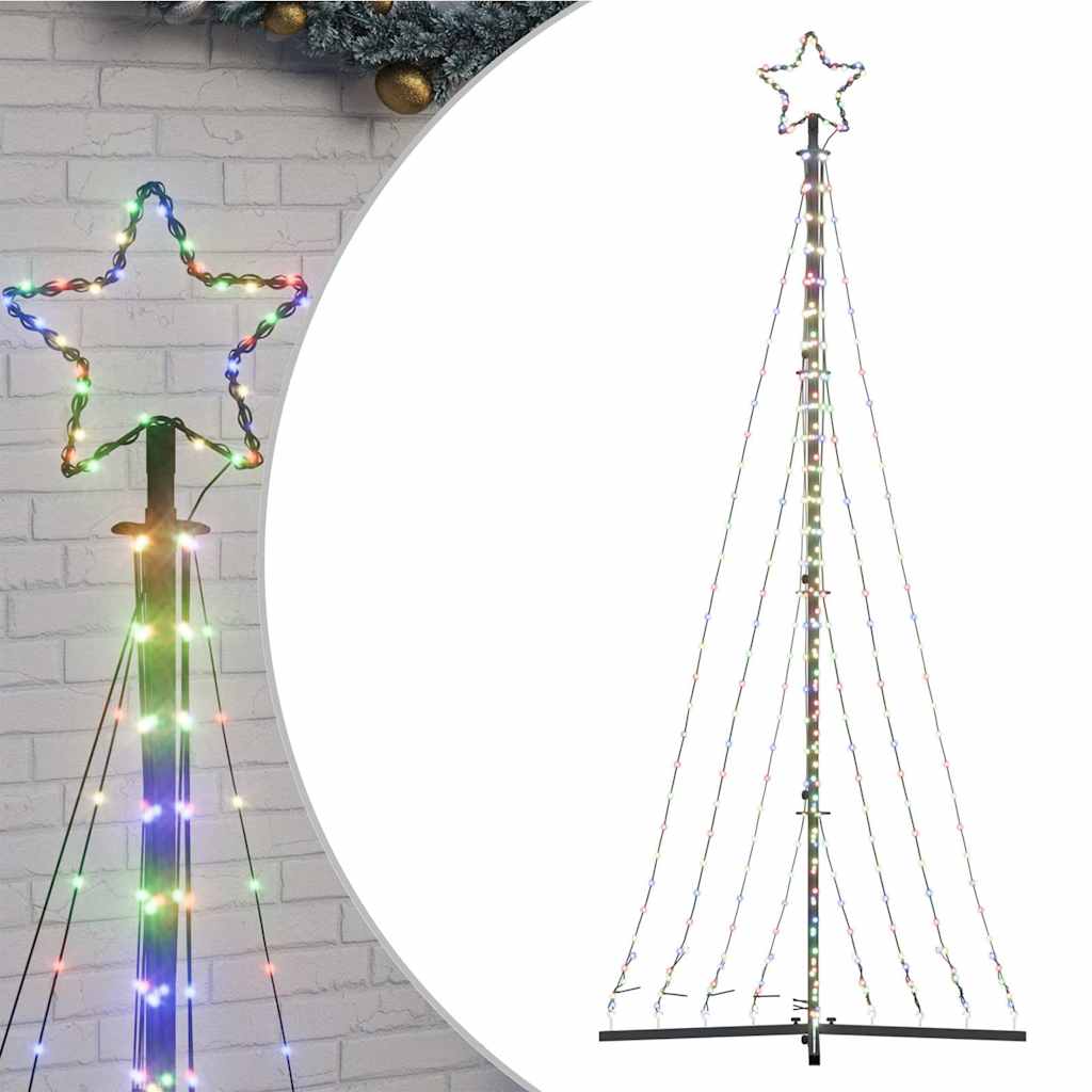 Illuminazione per Albero di Natale 447 LED Colorato 249 cm 4016435