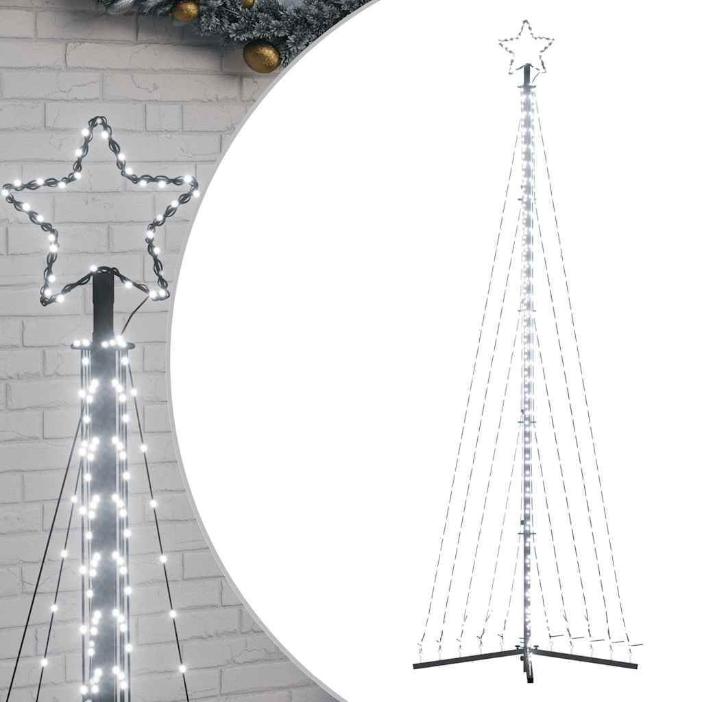 Illuminazione Albero di Natale 495 LED Bianco Freddo 300,5 cm 4016437