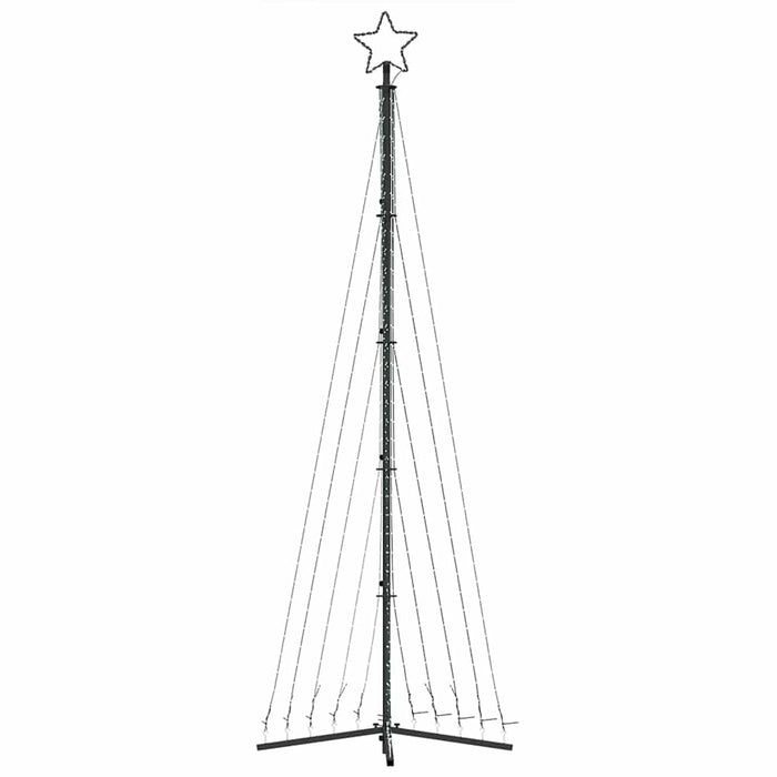 Illuminazione Albero di Natale 495 LED Bianco Freddo 300,5 cm 4016437