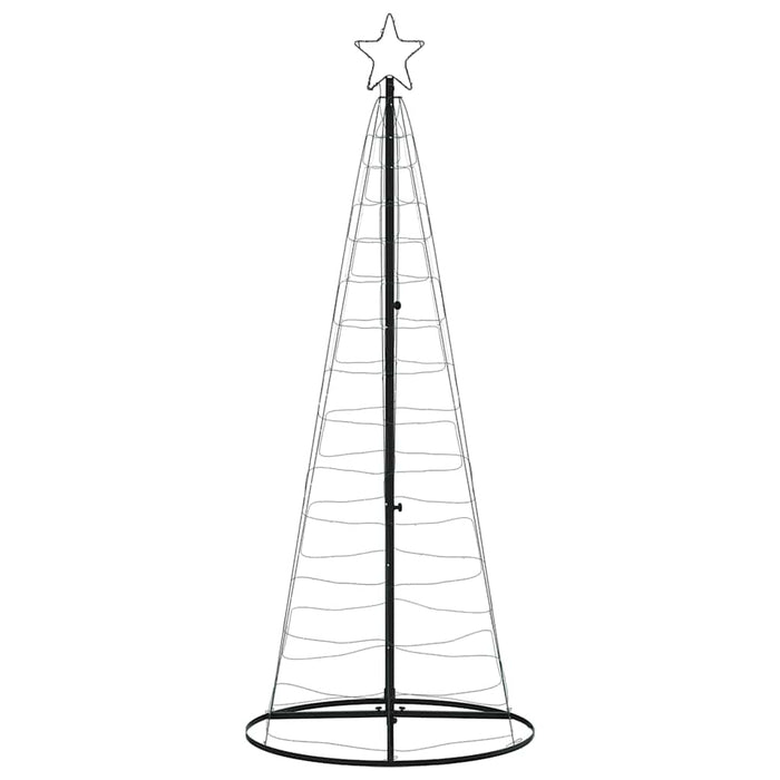 Illuminazione Albero Natale a Cono 200 LED Bianco Freddo 182 cm 4016449