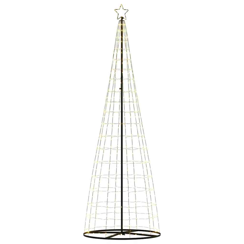 Illuminazione Albero di Natale a Cono 550LED Bianco Caldo 304cm 4016452