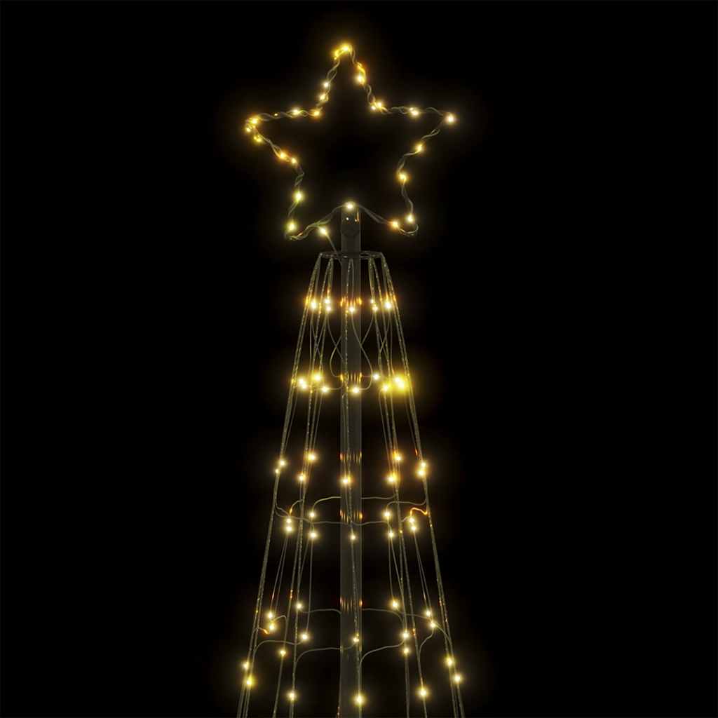 Illuminazione Albero di Natale a Cono 550LED Bianco Caldo 304cm 4016452