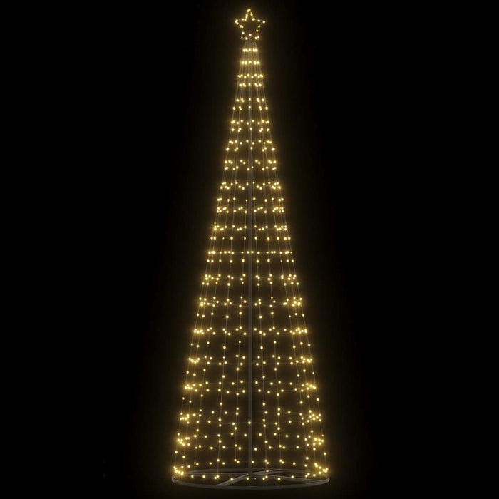 Illuminazione Albero di Natale a Cono 550LED Bianco Caldo 304cm 4016452