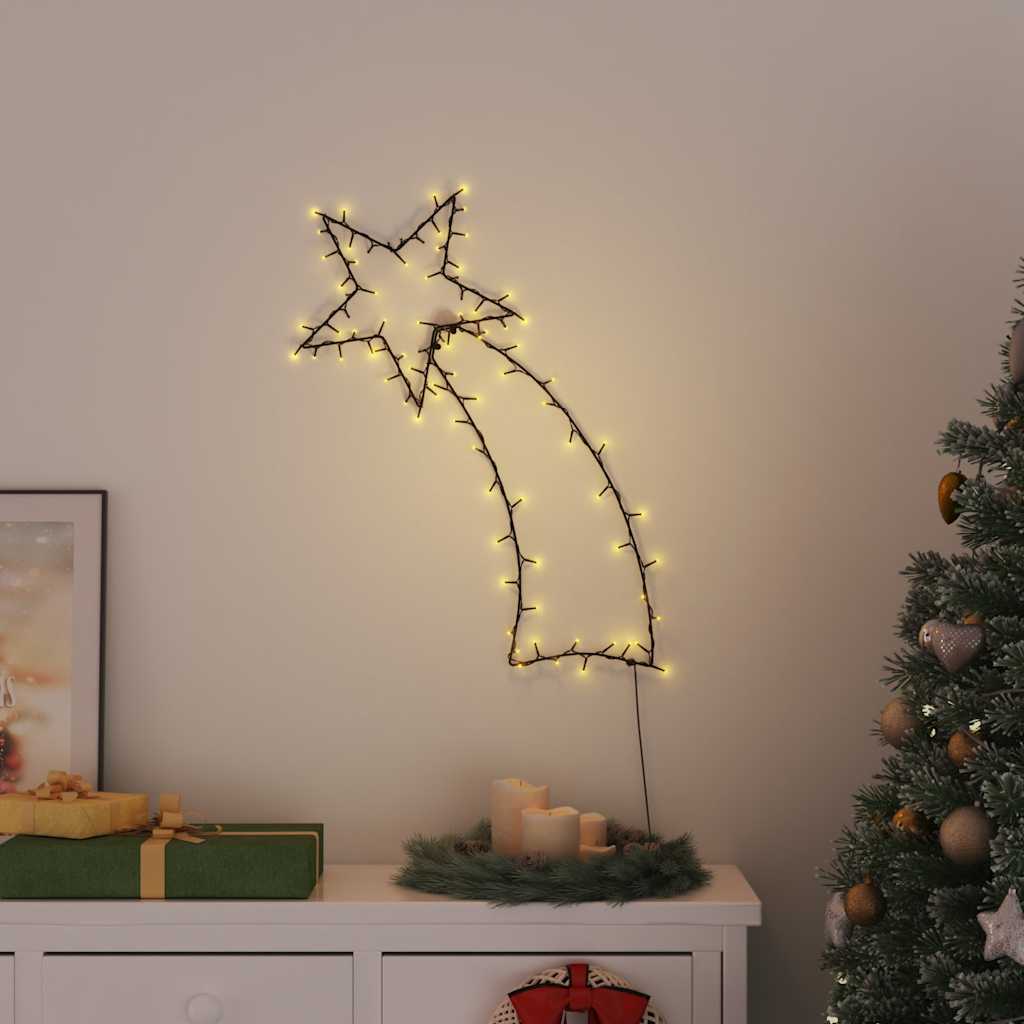 Luci di Natale Stella Cadente Silhouette 115 LED Bianco Caldo 4019605