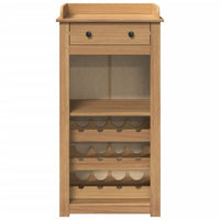 Cantinetta per Vini Panama 57x40x111,5cm Legno Massello di Pino 4016390