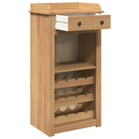 Cantinetta per Vini Panama 57x40x111,5cm Legno Massello di Pino 4016390