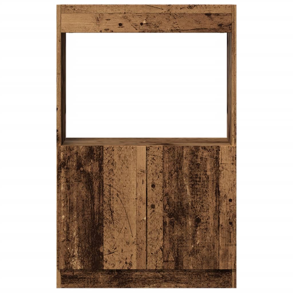 Credenza Legno Antico 63x33x100 cm in Truciolato 855104