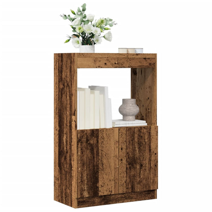 Credenza Legno Antico 63x33x100 cm in Truciolato 855104