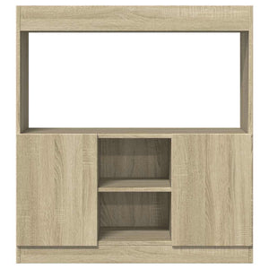 Credenza Rovere Sonoma 92x33x100 cm in Legno Multistrato 855126