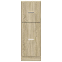 Armadietto da Farmacia Rovere Sonoma 40x41x118 cm in Truciolato 855198