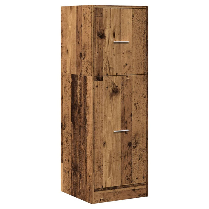 Armadietto da Farmacia Legno Vecchio 40x41x118 cm in Truciolato 855203