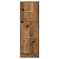 Armadietto da Farmacia Legno Vecchio 40x41x118 cm in Truciolato 855203