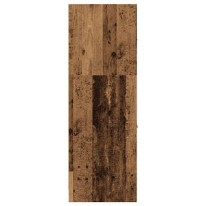 Armadietto da Farmacia Legno Vecchio 40x41x118 cm in Truciolato 855203