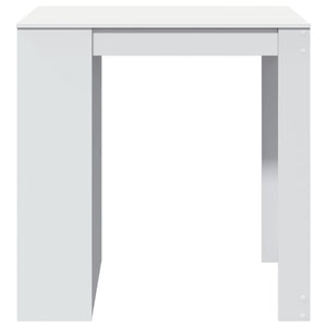 Tavolo da Bar Bianco 102x70x103,5 cm in Truciolato 3309321