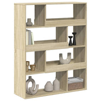 Libreria Rovere Sonoma 100x33x125,5 cm in Legno Multistrato 3309332