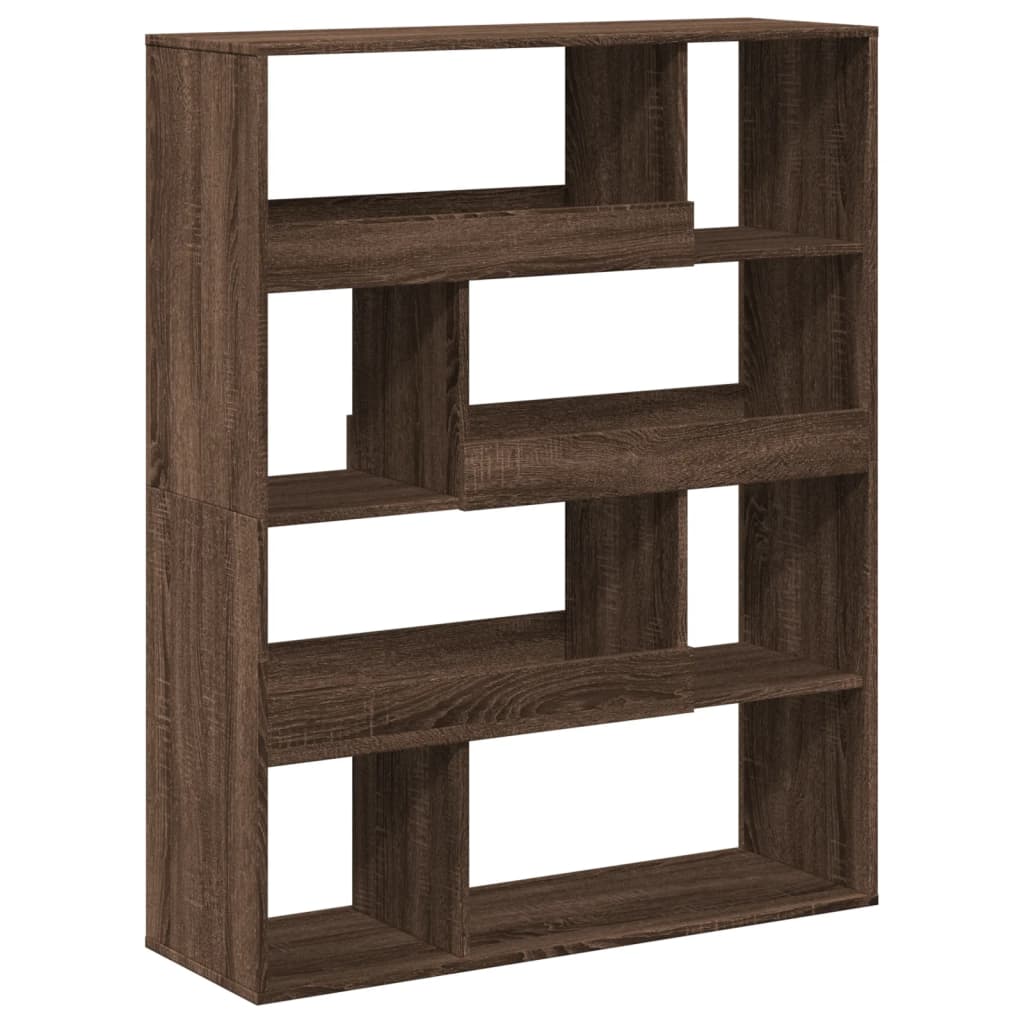 Libreria Rovere Marrone 100x33x125,5 cm in Legno Multistrato 3309336