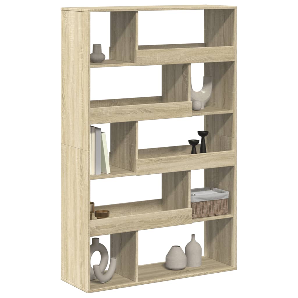 Libreria Rovere Sonoma 100x33x156,5 cm in Truciolato 3309341