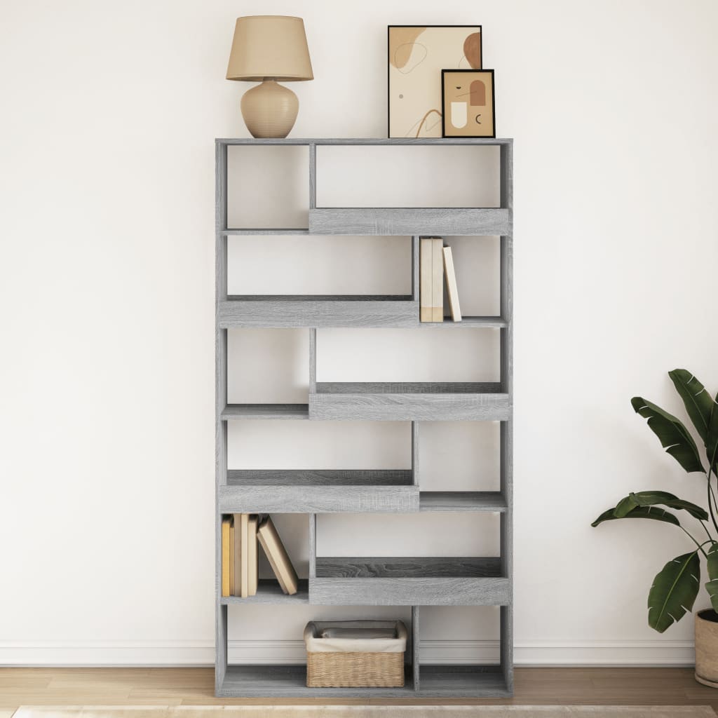 Libreria Grigio Sonoma 100x33x187,5 cm in Truciolato 3309353