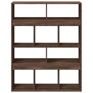 Libreria Rovere Marrone 100x33x125,5 cm in Legno Multistrato 3309363