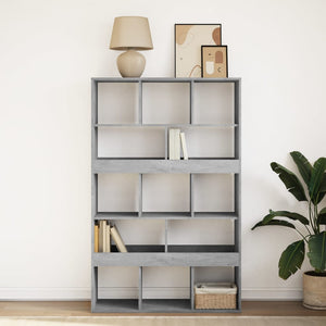 Libreria Grigio Cemento 100x33x156,5 cm in Truciolato 3309369