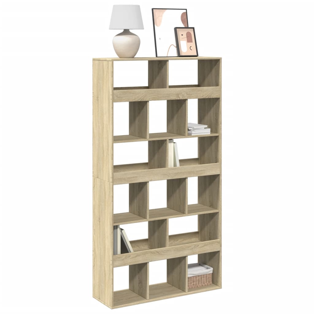 Libreria Rovere Sonoma 100x33x187,5 cm in Truciolato 3309377