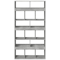 Libreria Grigio Cemento 100x33x187,5 cm in Truciolato 3309378