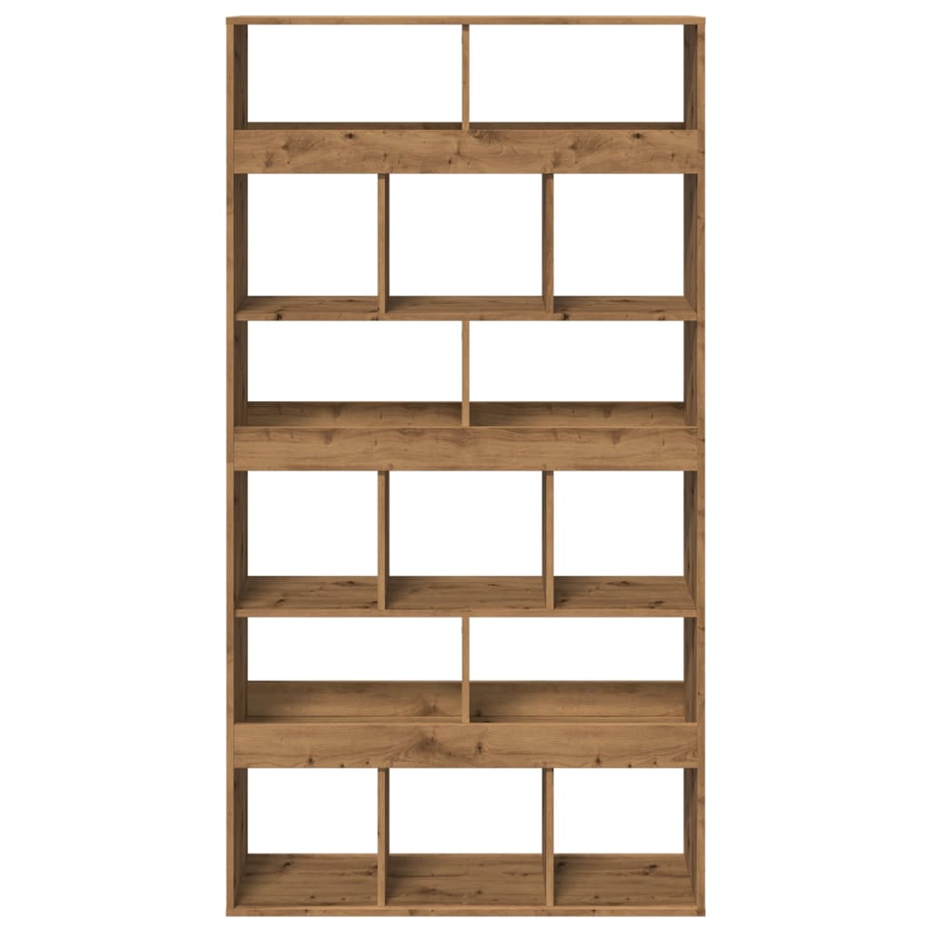 Libreria Rovere Artigianale 100x33x187,5cm in Legno Multistrato 3309383