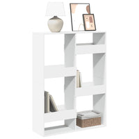 Libreria Bianca 100x33x135 cm in Legno Multistrato 3309384