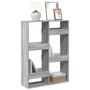 Libreria Grigio Sonoma 100x33x135 cm in Legno Multistrato 3309389