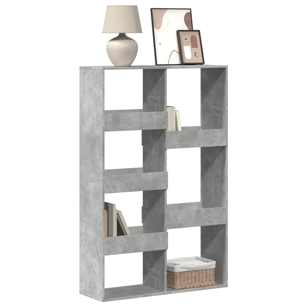 Libreria Grigio Cemento 100x33x155,5 cm in Legno Multistrato 3309396