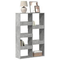 Libreria Grigio Cemento 100x33x155,5 cm in Legno Multistrato 3309396