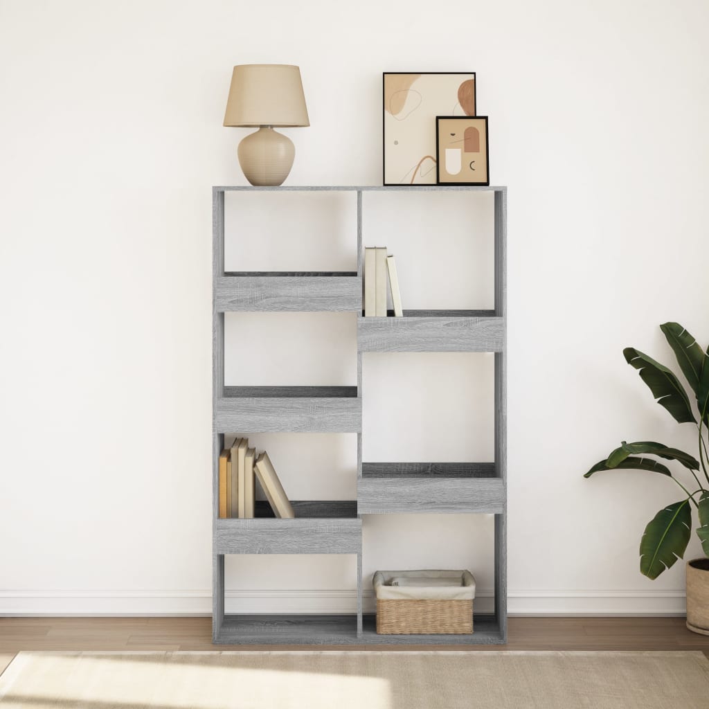 Libreria Grigio Sonoma 100x33x155,5 cm in Legno Multistrato 3309398