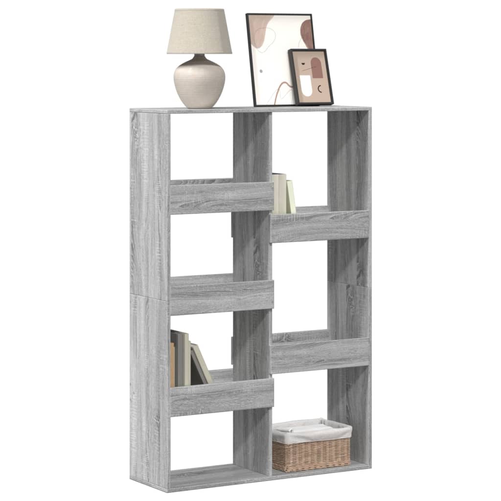 Libreria Grigio Sonoma 100x33x155,5 cm in Legno Multistrato 3309398