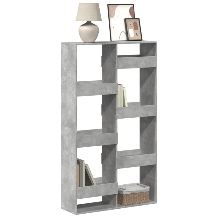 Libreria Grigio Cemento 100x33x175 cm in Legno Multistrato 3309405