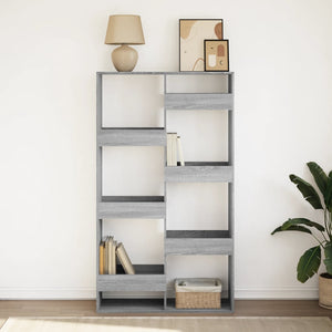 Libreria Grigio Sonoma 100x33x175 cm in Legno Multistrato 3309407