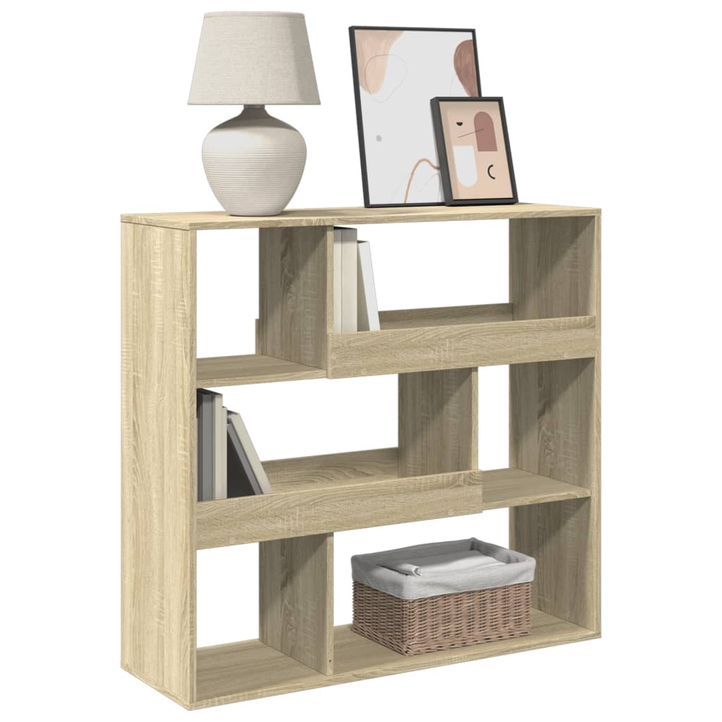 Libreria Rovere Sonoma 100x33x94,5 cm in Truciolato 3309476