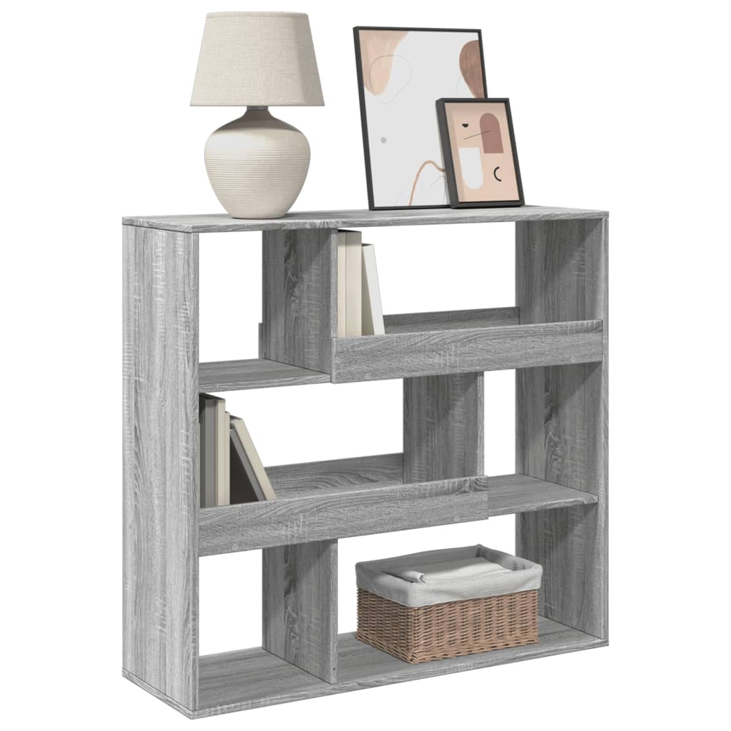 Libreria Grigio Sonoma 100x33x94,5 cm in Truciolato 3309479