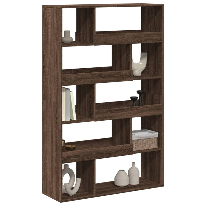 Libreria Rovere Marrone 100x33x156,5 cm in Truciolato 3309498