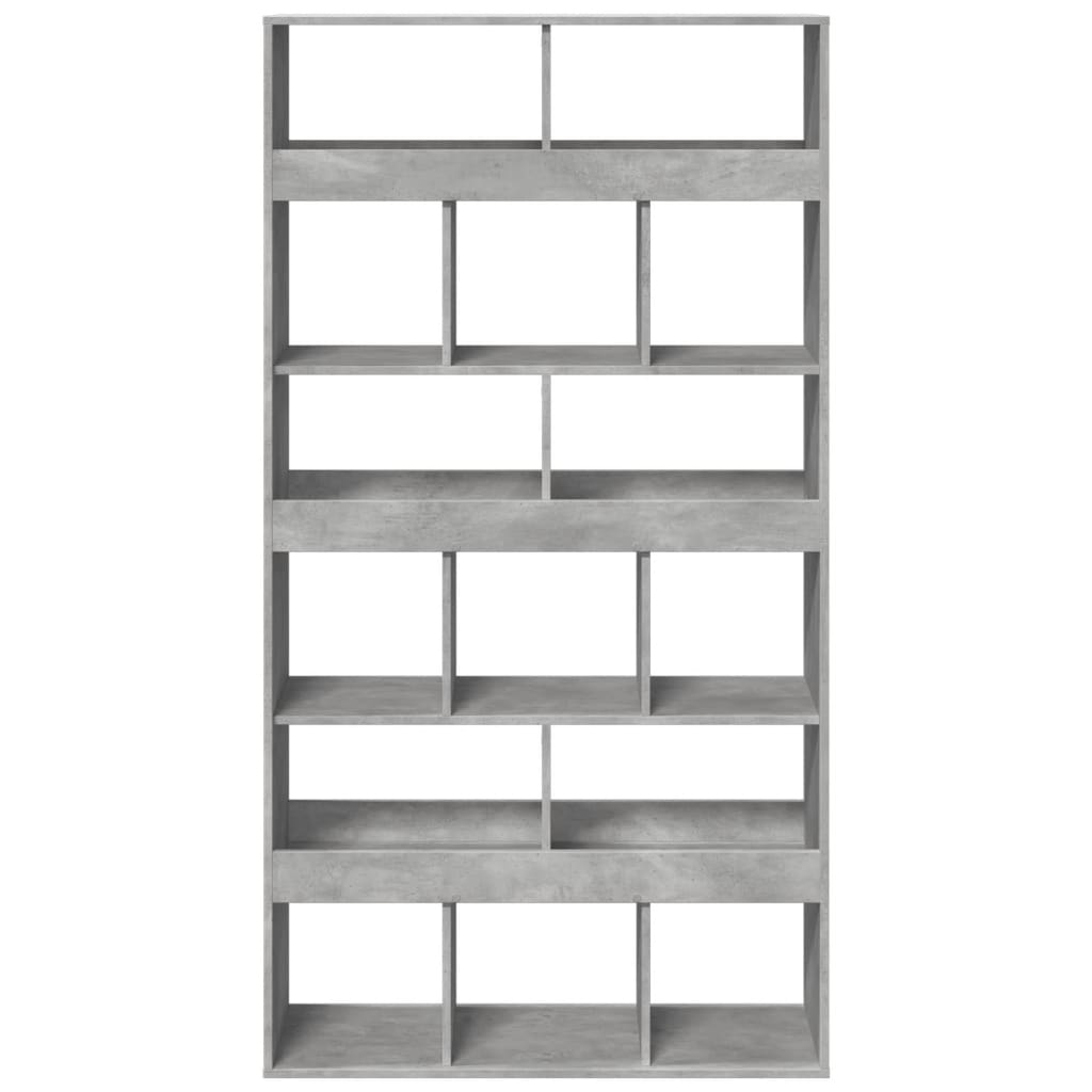 Libreria Grigio Cemento 100x33x187,5 cm in Truciolato 3309540