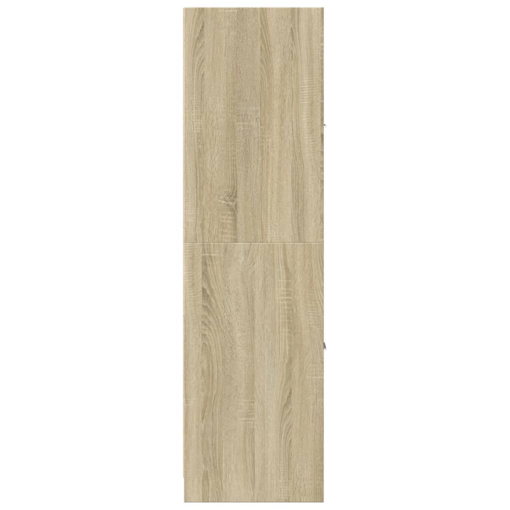 Armadietto da Farmacia Rovere Sonoma 40x41x144,5 cm Truciolato 3309638