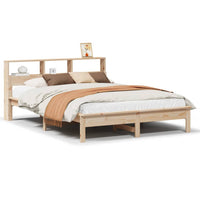 Letto senza Materasso 135x190 cm in Legno Massello di Pino 3309743