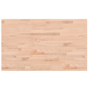 Banco Lavoro 100x60x81,5 cm Legno Massello Faggio Rettangolare 3309660