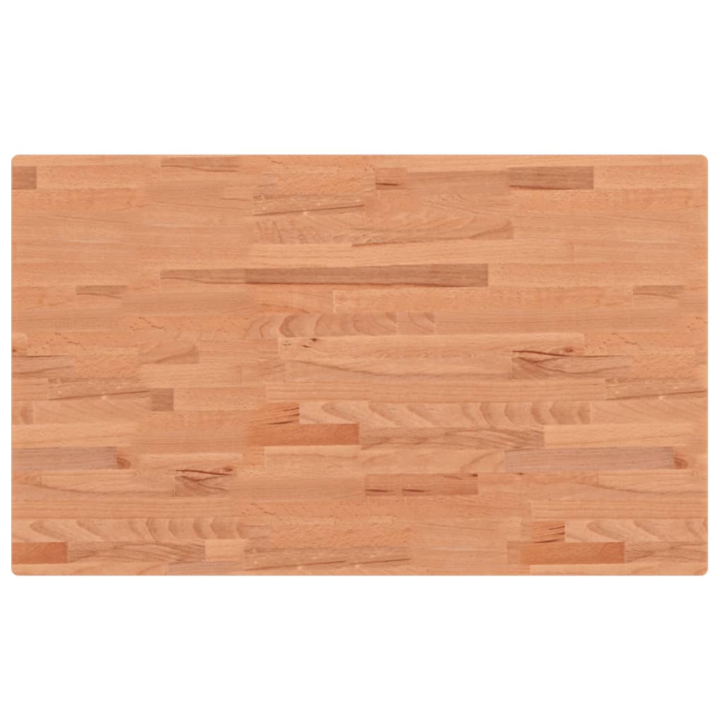 Banco Lavoro 100x60x81,5 cm Legno Massello Faggio Rettangolare 3309662