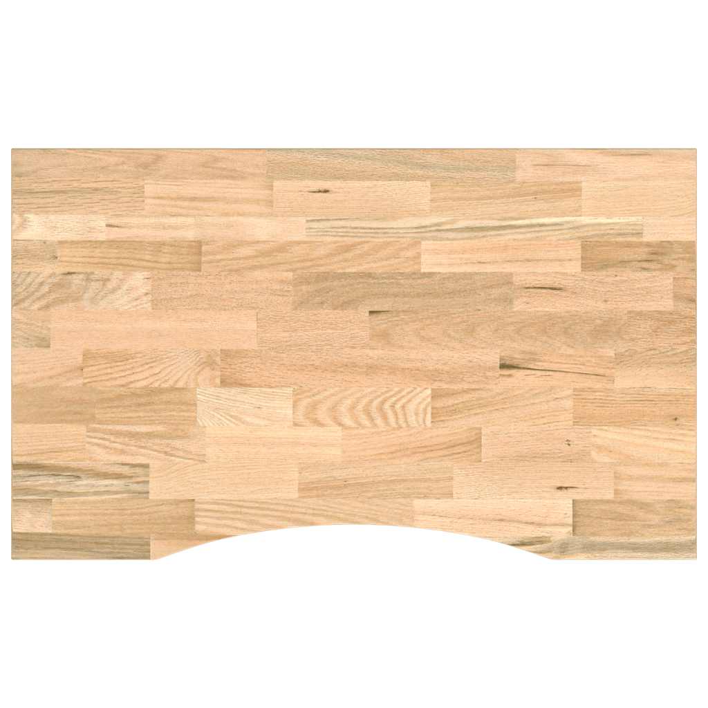 Banco Lavoro 100x60x81,5 cm Legno Massello Rovere 3309670