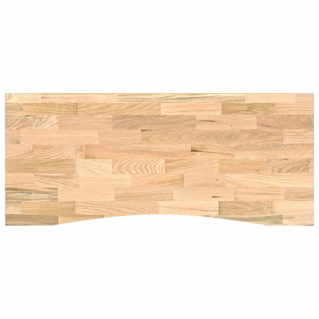 Banco Lavoro 140x60x81,5 cm Legno Massello Rovere 3309675