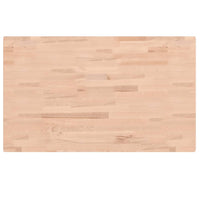 Banco Lavoro 100x60x(73-99,5) cm Legno di Faggio Rettangolare 3309683