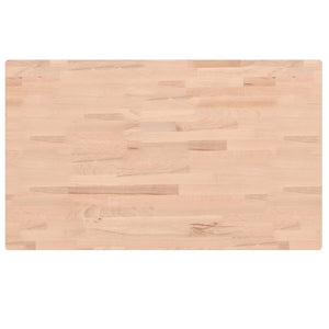 Banco Lavoro 100x60x(73-99,5) cm Legno di Faggio Rettangolare 3309683