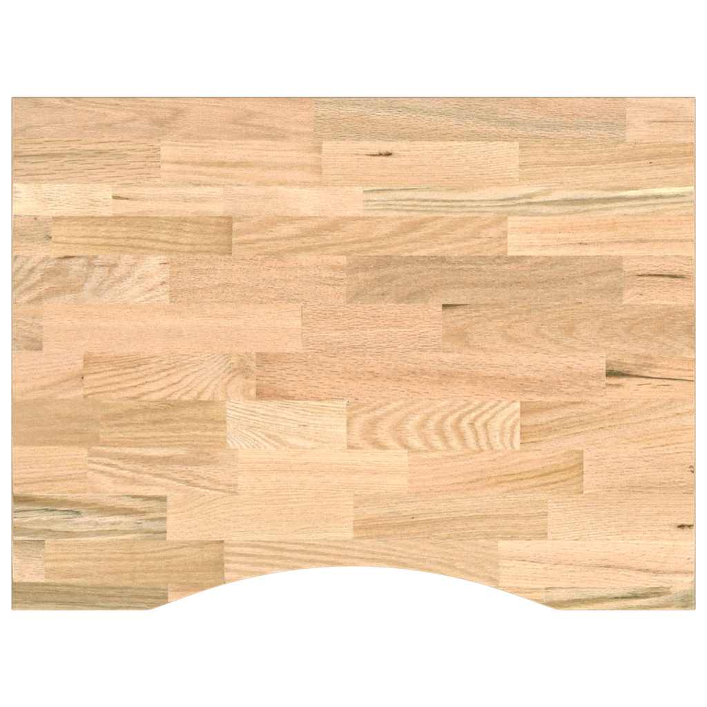 Banco da Lavoro 80x60x(71,5-98) cm Legno Massello Rovere 3309716